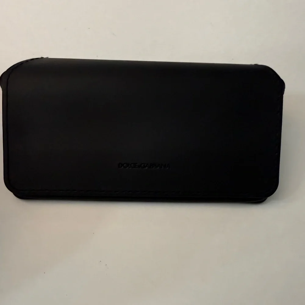 Dolce & Gabbana Original Eyeglasses Case / Sunglasses Case Black with soft case